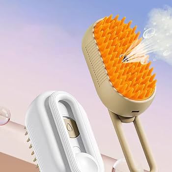 3-in-1 Electric Pet Steam Brush