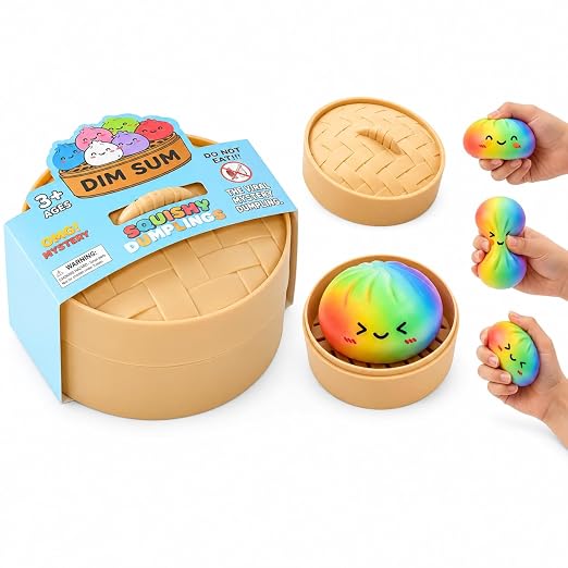 Dumpling Squishy Mystery Box for Kids